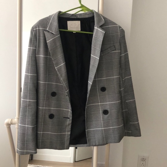 Checkered Blazer - Picture 1 of 3